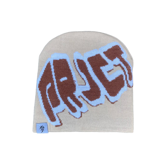 PRJCT BEANIE [BROWN/BEIGE]