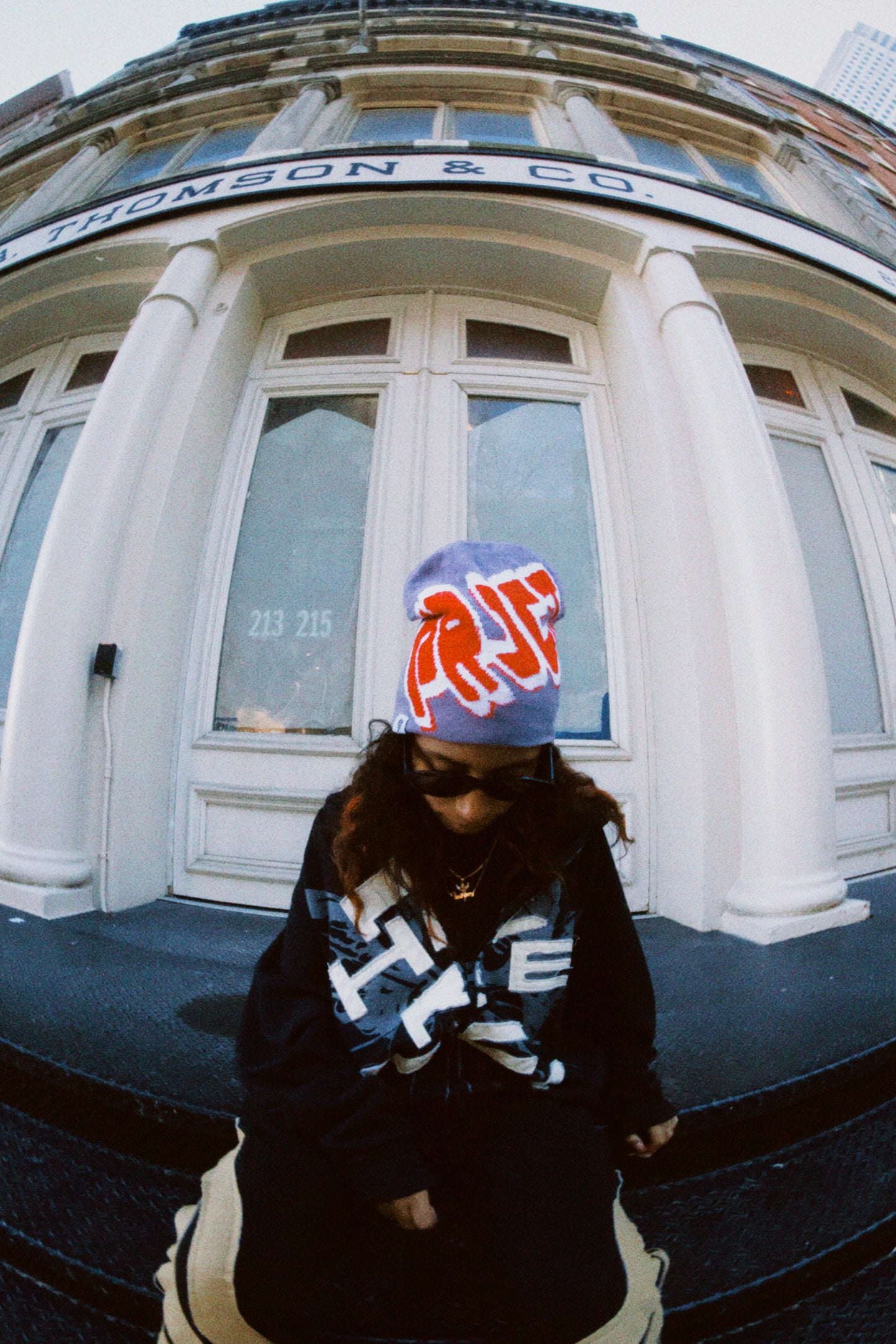 PRJCT BEANIE [PINK/PURPLE]